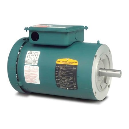 Baldor-Reliance Baldor-Reliance Motor VUHL3518, .5HP, 1725RPM, 1PH, 60HZ, 56C, 3520L, TEFC, F3 VUHL3518